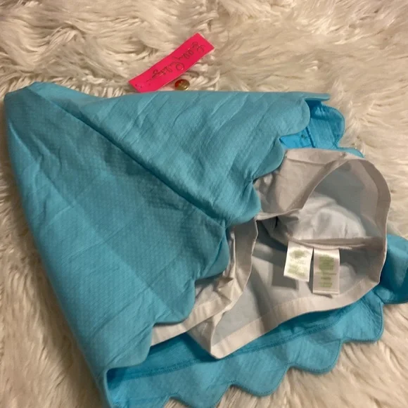 Lilly Pulitzer Kaylie Skorts size 4 brand new with tags beautiful blue Ibiza - Picture 10 of 12